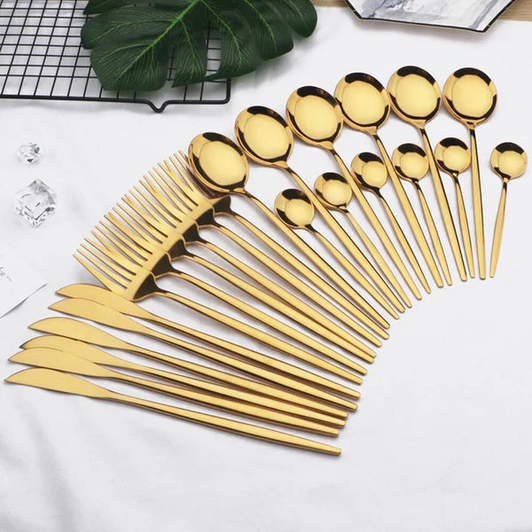 Ferrazi Slim Stainless Steel Cutlery Set