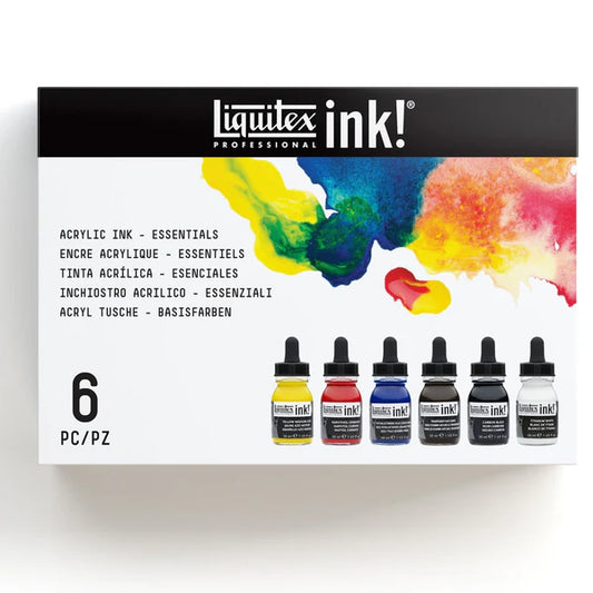 Liquid Acrylic Paint – Liquitex 30 ml, 6 Basic Colors