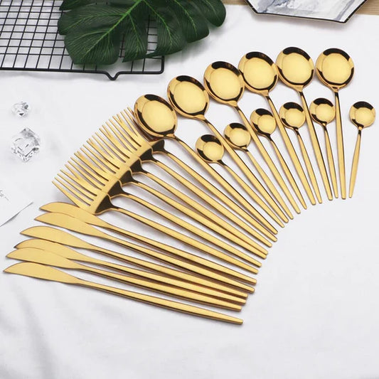 Ferrazi Slim Stainless Steel Cutlery Set